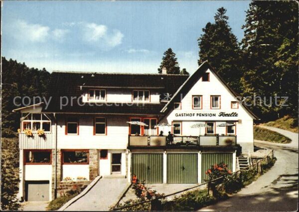 Hundsbach Forbach Gasthof Pension Forelle Luftkurort Schw
