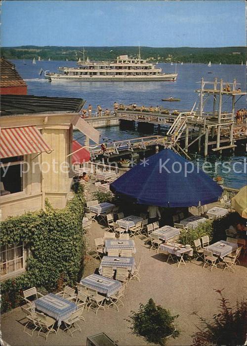 Starnberg Undosa Bad mit Seerestaurant Starnberge