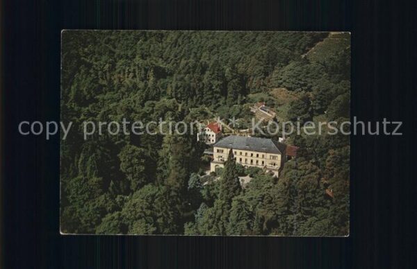 Bad Gleisweiler Sanatorium Fliegeraufnahme