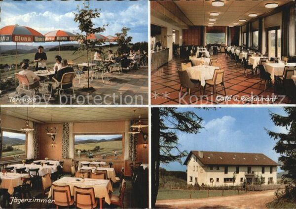 Siedelsbrunn Cafe Pension Maienhof Terrasse Restaura