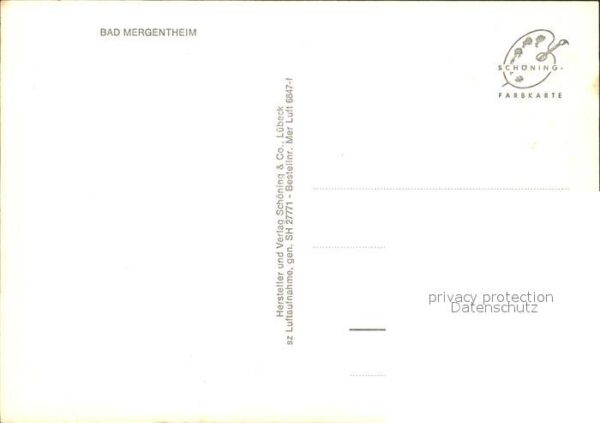 Bad Mergentheim Fliegeraufnahme – Bild 2