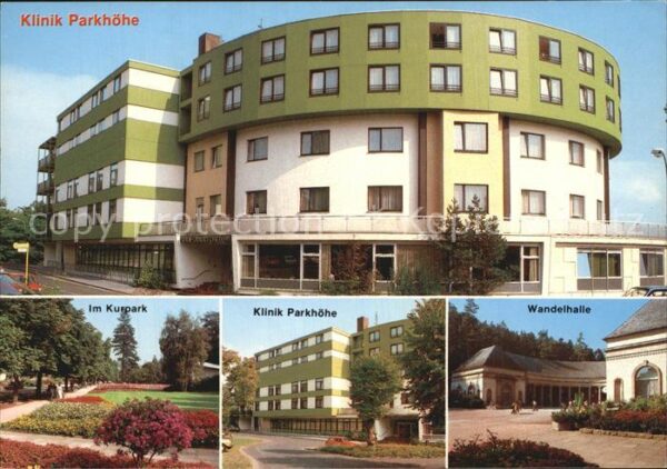 Bad Wildungen Klinik Parkhöhe Kurpark Wandelhalle