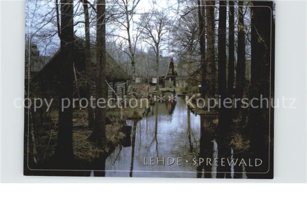 Lehde Wasserstrasse Kanal Häuser am Wasser