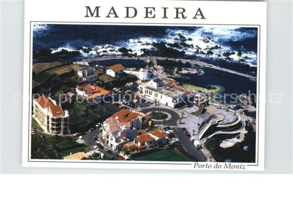 Porto do Moniz Madeira  Portugal Fliegeraufnahme