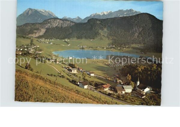 Vorderthiersee Passionsspielort gegen Zahmen und Wilde