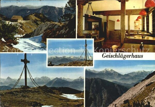 Goestling Ybbs Geischlägerhaus Gipfelkreuz