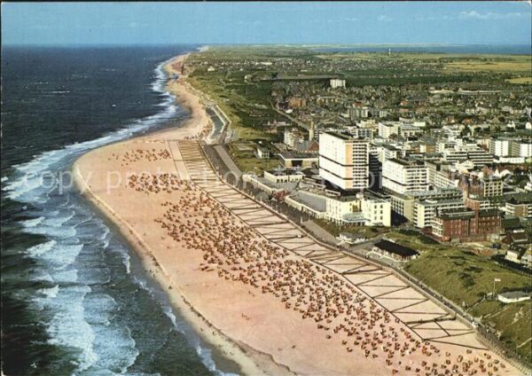 Westerland Sylt Fliegeraufnahme