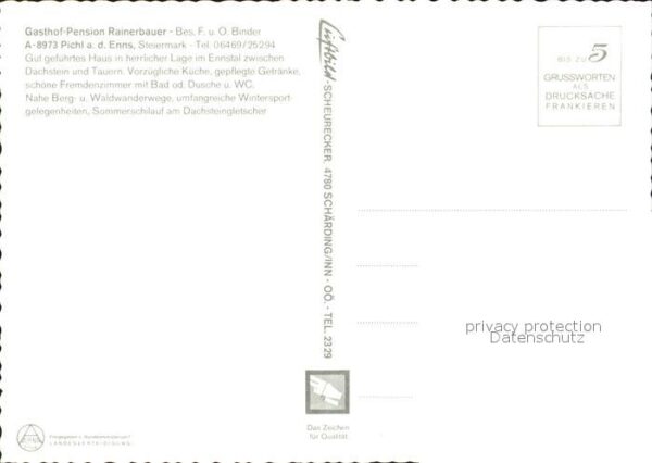 Pichl Schladming Dachstein mit Tauern Gasthof Pension Ra – Bild 2
