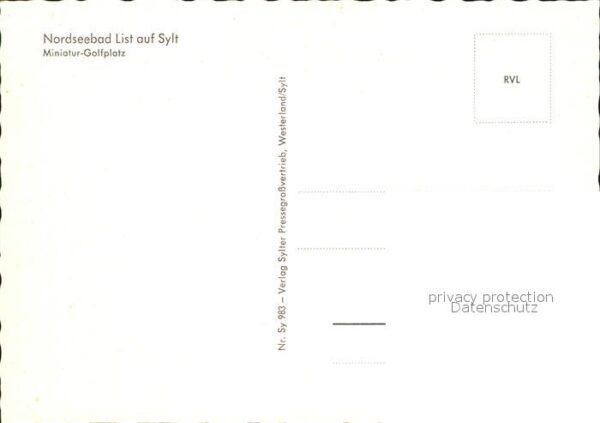 List Sylt Minigolfplatz – Bild 2