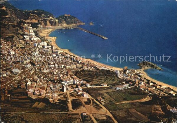 Blanes Fliegeraufnahme
