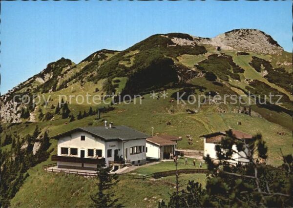Graen Tirol Bergstation Füssener Jöchle