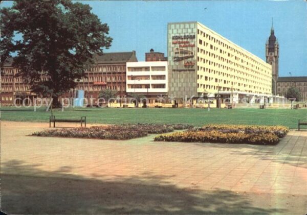 Dessau-Rosslau Blick zur Wilhelm Pieck Strasse