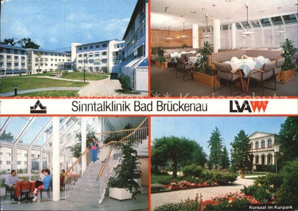 Bad Brueckenau Sinntalklinik Aussenansicht Kurpark Tre