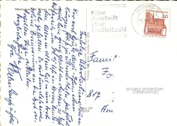 Worms Rhein Fliegeraufnahme – Bild 2