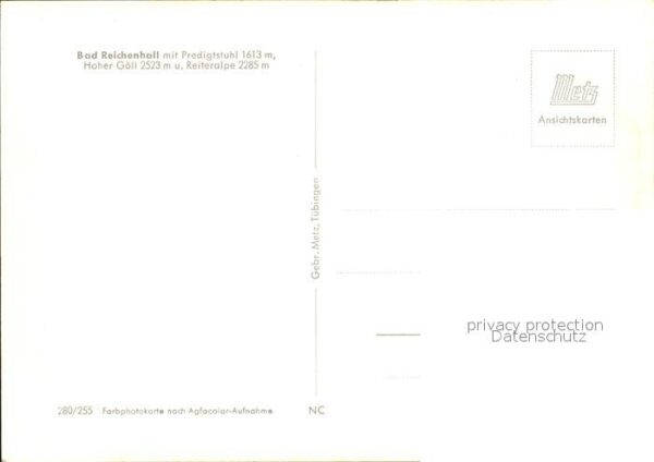 Bad Reichenhall Predigerstuhl Hoher Göll Reteralpe – Bild 2