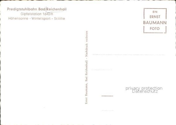 Bad Reichenhall Berghotel Predigerstuhl Hochstaufen – Bild 2
