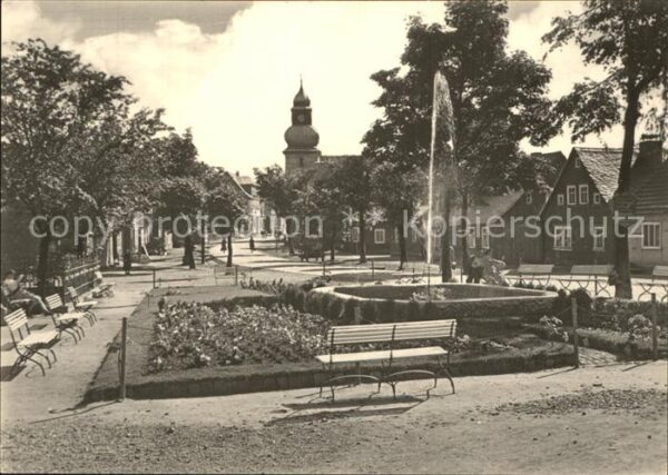 Frauenwald Thueringen Platz des Friedens