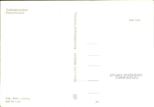 Graefenhainichen Postmeilensäule – Bild 2
