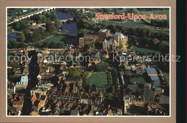 Stratford-Upon-Avon Fliegeraufnahme