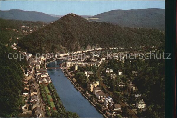 Bad Ems Fliegeraufnahme Teilansicht Lahnaufwärt