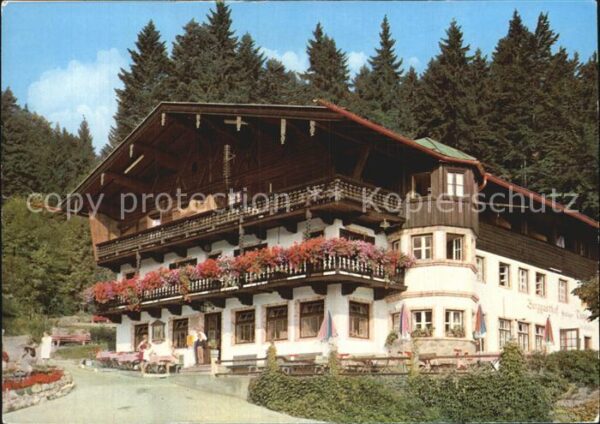 Bayrischzell Althistorischer Alpengasthof zum feurig