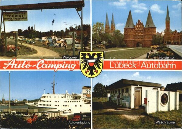 Luebeck Campingplatz Autoverladung Holstentor W