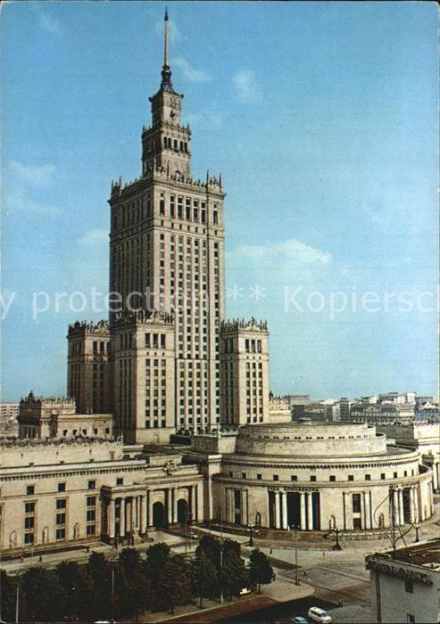 Warszawa Palac Kultury i Nauki