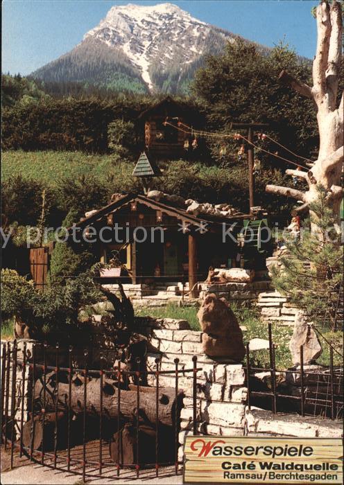 Ramsau Berchtesgaden Cafe Waldquelle Brotzeitstüberl