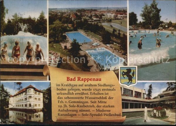 Bad Rappenau Chronik Wasserschloss Schwimmbad