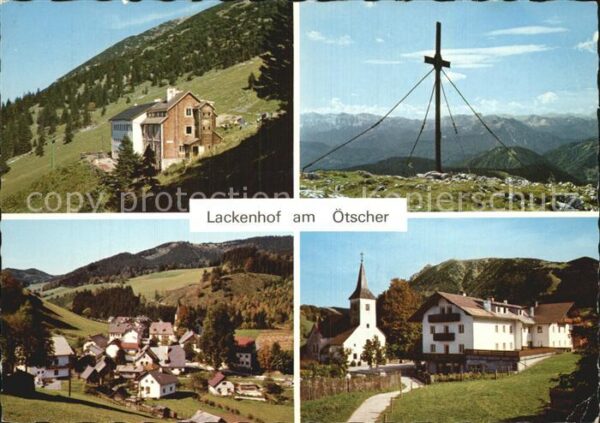 Gaming Lackenhof am Ötscher Gipfelkreuz Teilan