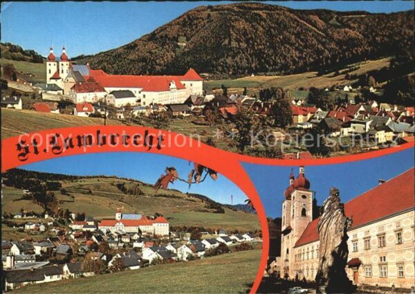 Sankt Lambrecht Steiermark Benediktinerstift Teilansicht