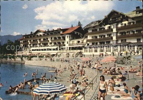 Eibsee Hotel mit Strandbad