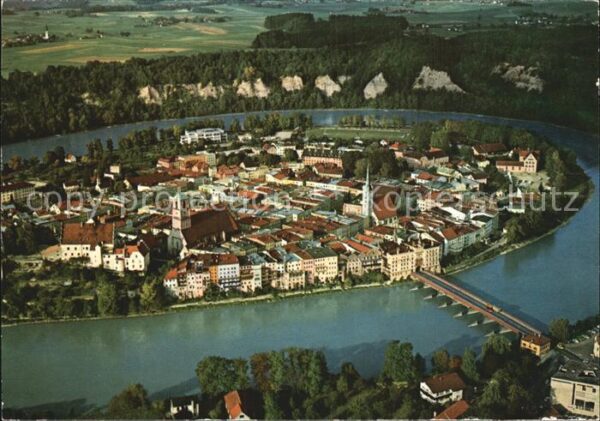 Wasserburg Inn Fliegeraufnahme