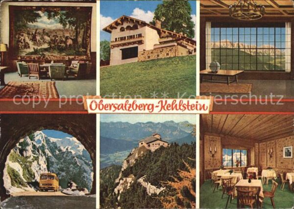 Kehlsteinhaus A.H.Berghof Conferenzhalle Grosses Fens