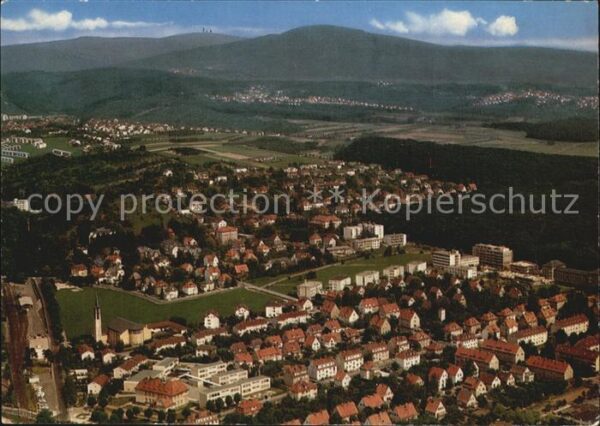 Bad Soden Taunus Fliegeraufnahme