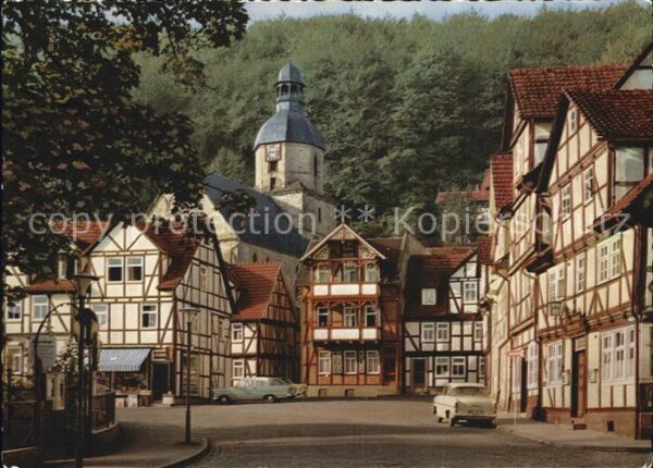 Bad Sooden-Allendorf Rhenanusplatz mit Marienkirche