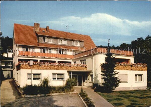 Bad Salzhausen Hessisches Staatsbad Sanatorium Bergfri