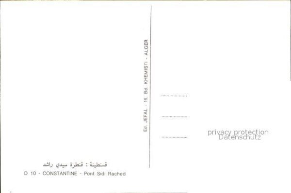 Constantine Algerien Pont Sidi Rached – Bild 2