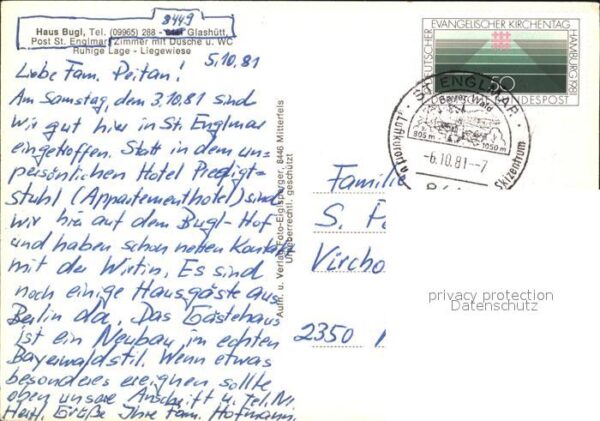 St Englmar Haus Burgl – Bild 2