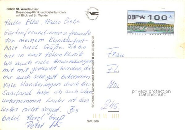 St Wendel Fliegeraufnahme Bosenberg-Klinik und Os – Bild 2
