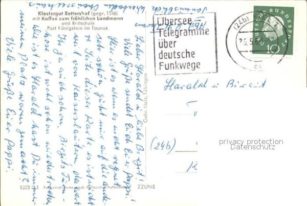 Koenigstein Taunus Klostergut Rettershof mit Kaffee zum fr – Bild 2