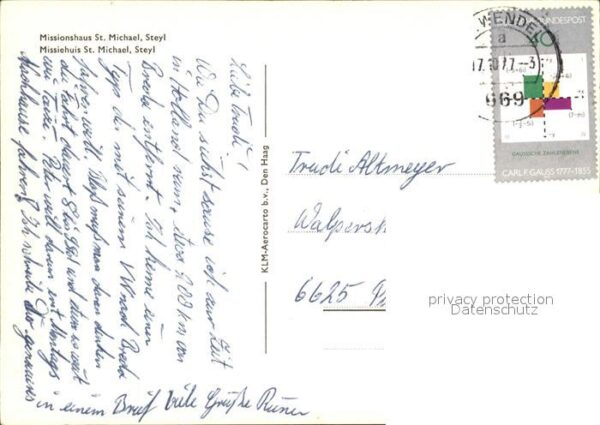 Steyl Niederlande Fliegeraufnahme Missionshaus St. Michae – Bild 2