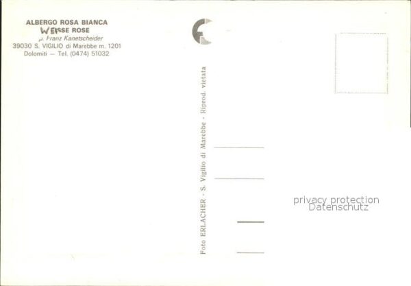 Marebbe Albergo Rosa Bianca – Bild 2