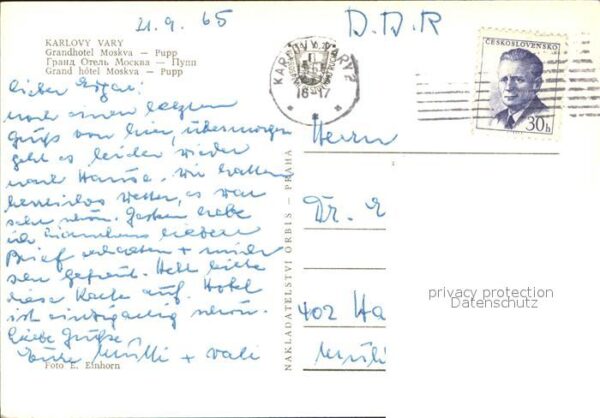 Karlovy Vary Grandhotel Moskva Pupp – Bild 2