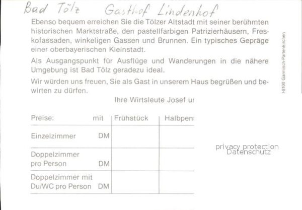 Bad Toelz Fliegeraufnahme Gasthaus Lindenhof – Bild 2