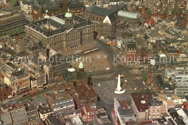Amsterdam Niederlande Fliegeraufnahme