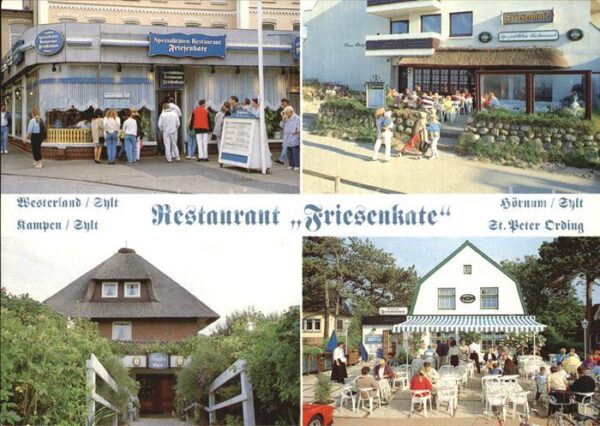 Westerland Sylt Hörnum Kampen St. Peter Ording Restaura