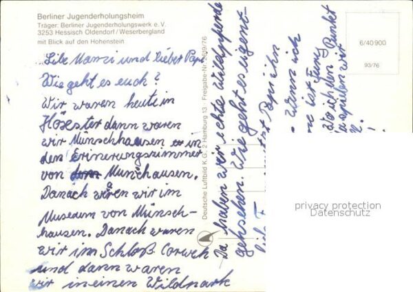 Hessisch Oldendorf Fliegeraufnahme Berliner Jugenderholung – Bild 2
