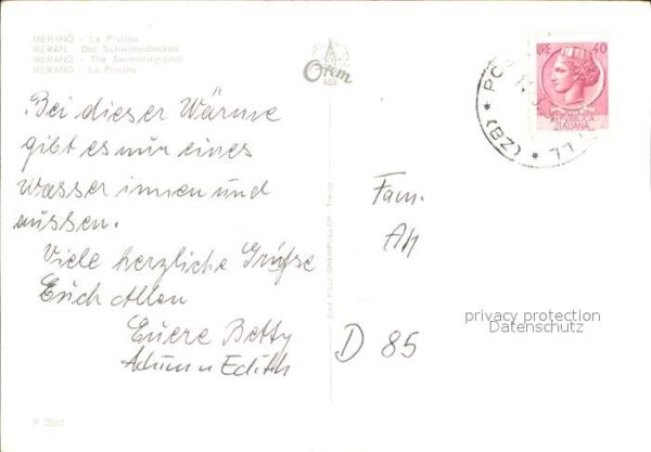 Merano Meran Freibad – Bild 2