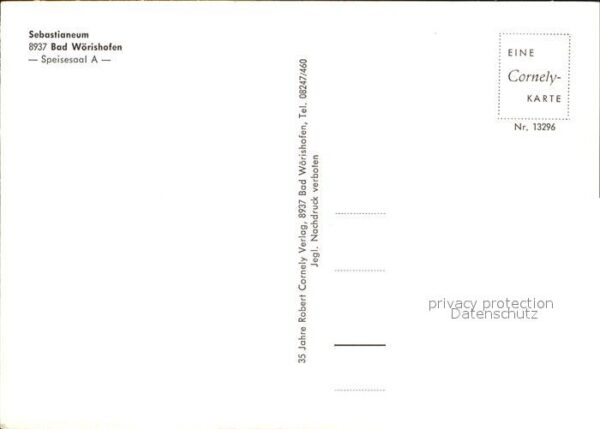 Bad Woerishofen Sebastianeum Speisesall – Bild 2